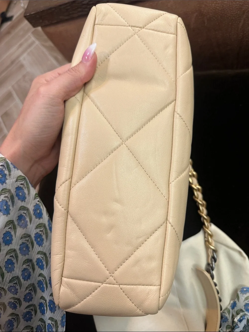 Chanel 19 Quilted Leather shoulder bag